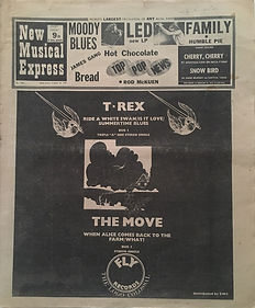jimi hendrix newspapers 1970 / new musical express : october 10 1970 / stars at jimi's simple fumeral