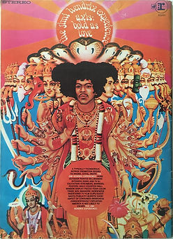 jimi hendrix magazines/billdoard february 3 1968/ AD. axis bold as love