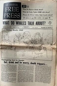 jimi hendrix newspapers 1969/los angeles free press:nov.28, 1969