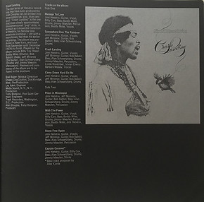 jimi hendrix memorabilia book / promotion book polydor 1975 / crash landing