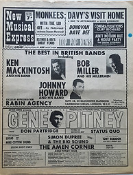 jimi hendrix newspaper/new musical express 30/3/1968