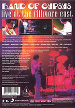 Band of gypsys dvd P.R collector dvd