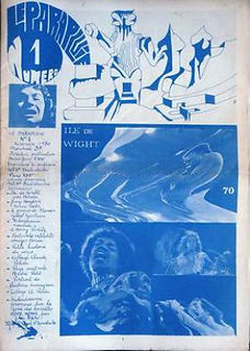 jimi hendrix newspapers 1970 / le parapluie n°1 : november 1970