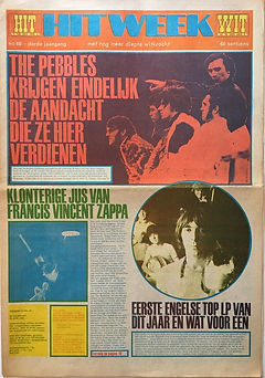 jim hendrix newspaper/hit week 21/6/68 smash hits review