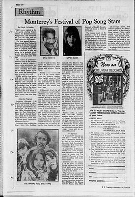 The San Francisco Examiner June 11,1967 archives press collector