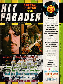 jimi hendrix magazine july 69/hit parader july 69