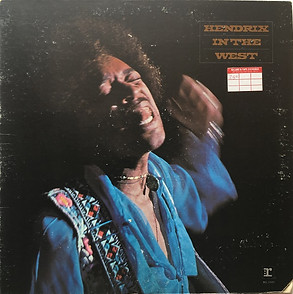 jimi hendrix album vinyl/in the west 1972