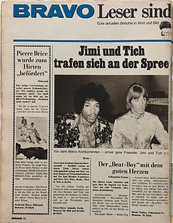 jimi hendrix collector magazine/bravo N°46/6/11/67