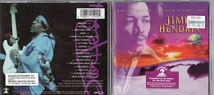 jimi hendrix family edition/ first rays of the new rising sun / cd malaysia