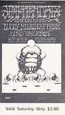 TICKET CONCERT OCT. 12, 1968