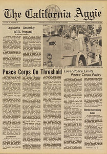 collector newspaper 1968 / the california aggie feb. 5, 1968