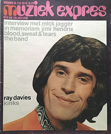 jimi hendrix collector magazines /muziek expres Nov. 1970 / in memoriam
