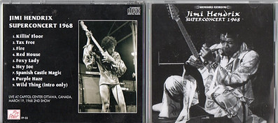 jimi hendrix bootlegs cd/supert concert /fire power