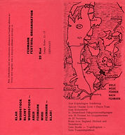 jimi hendrix memorabilia 1970 / handbill insel fehmarn