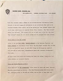 jimi hendrix collector memorabilia/ warner bros. records inc. promo kit jimi hendrix otis redding