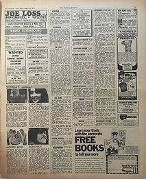 jimi hendrix newspaper 1970 / new musical express / august 29, 1970 / isle of wight festival