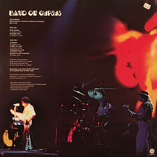 jimi hendrix collector vinyls/ band of gypsys 3rd edition usa 1973