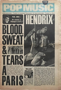 jimi hendrix newspapers 1970 / pop music : September 24,1970