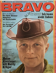 jimi hendrix collector magazine/bravo N°46/6/11/67