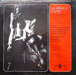 jimi henrix vinyls albums lps/eire apparent : sunrise boudda records