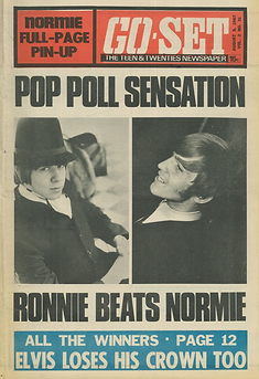 go-set newspapers/jimi hendrix collector memorabilia / POP POLL WINNERS