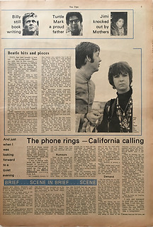 jimi hendrix collector newspapers/ top pops N°7 october 1967