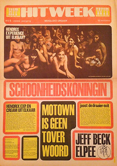 jimi hendrix rotily newspapers collector/hit week 1968
