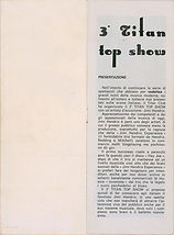 PROGRAM 1968 ITALY Jimi Hendrix Experience