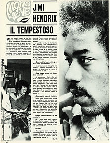 jimi hendrix magazines 1968/ grand hotel july 20, 1968