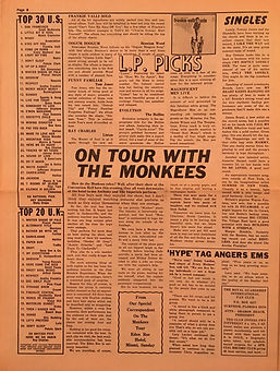 jimi hendrix rotily newspapers collector /GO 21/7/67