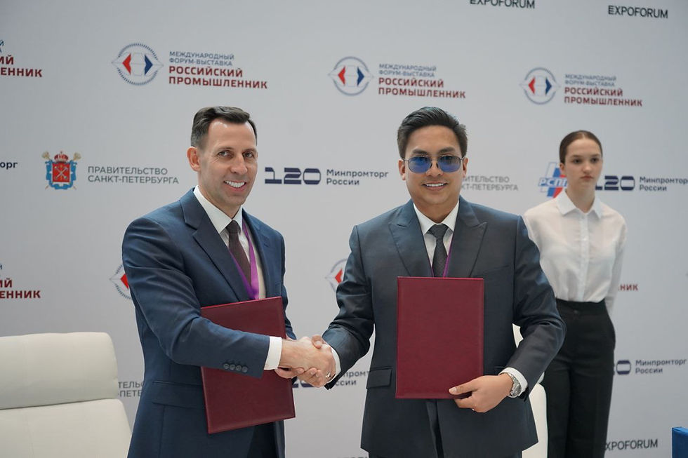 Подписание меморандума Российско Таиландский торговый дом