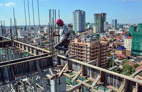 Строители Камбоджа