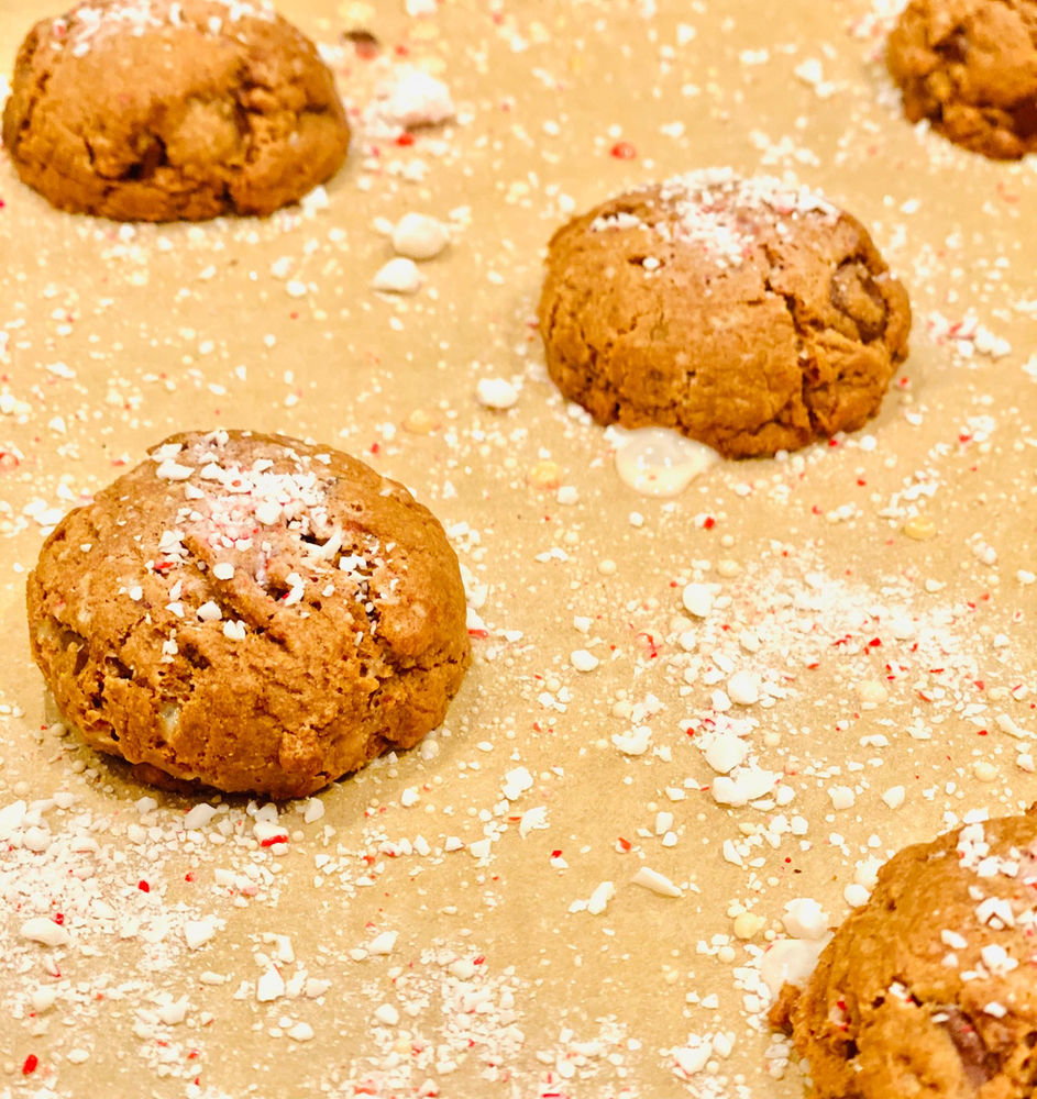 Peppermint Chocolate Chip Cookies