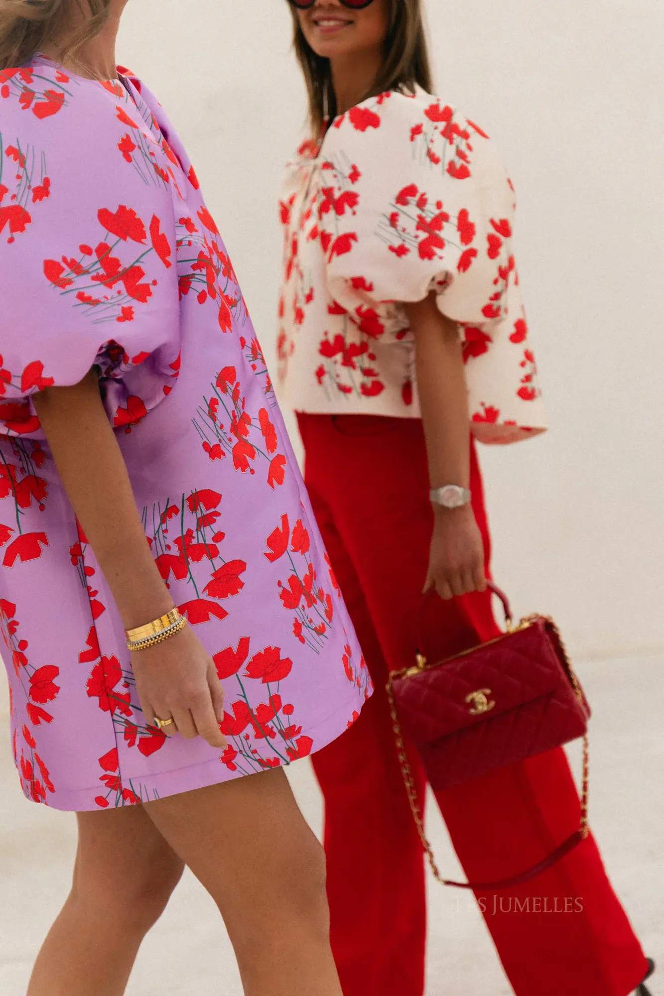 Charlotte dress viola print lilac