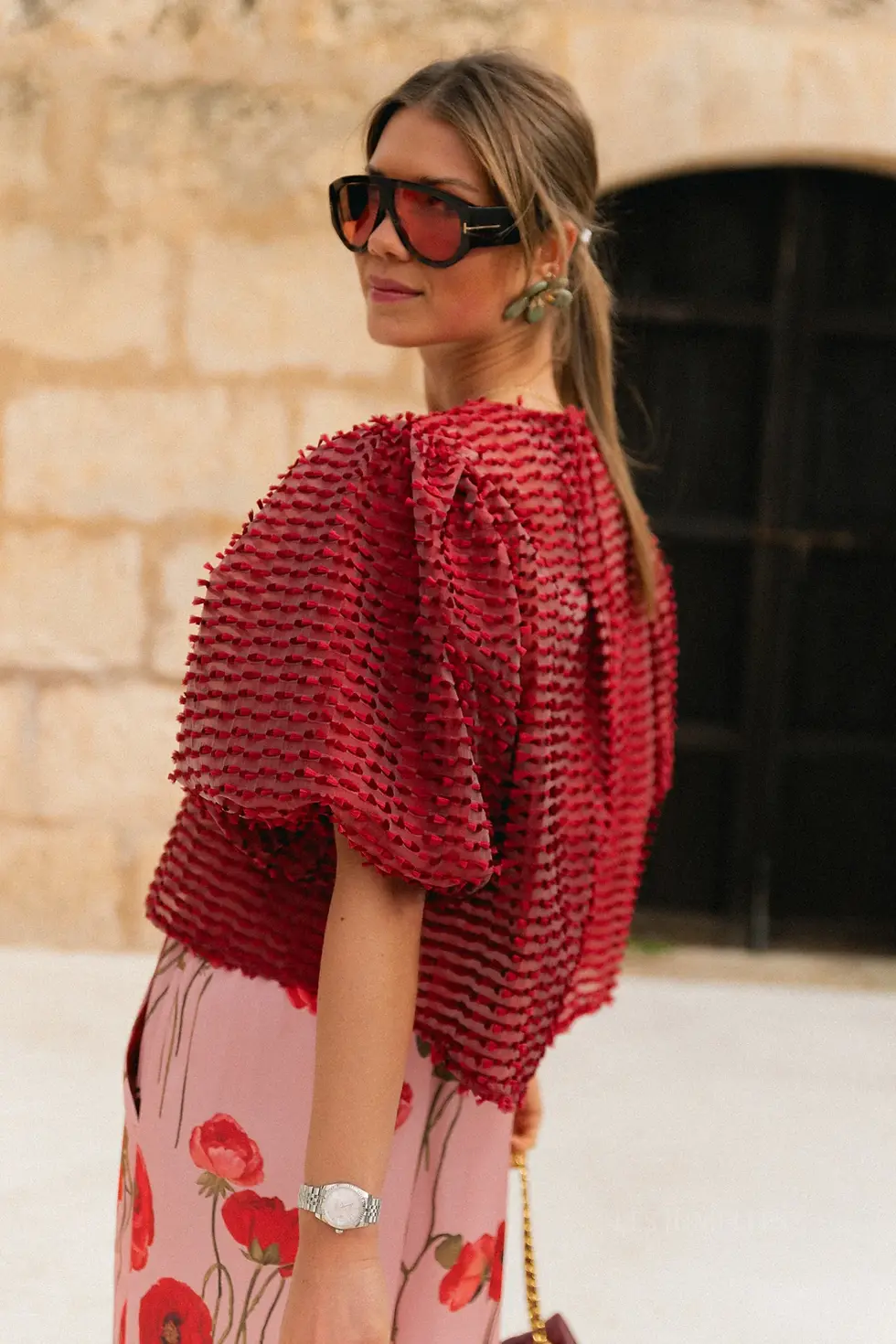 Thumbnail: Charlotte blouse mauvewood