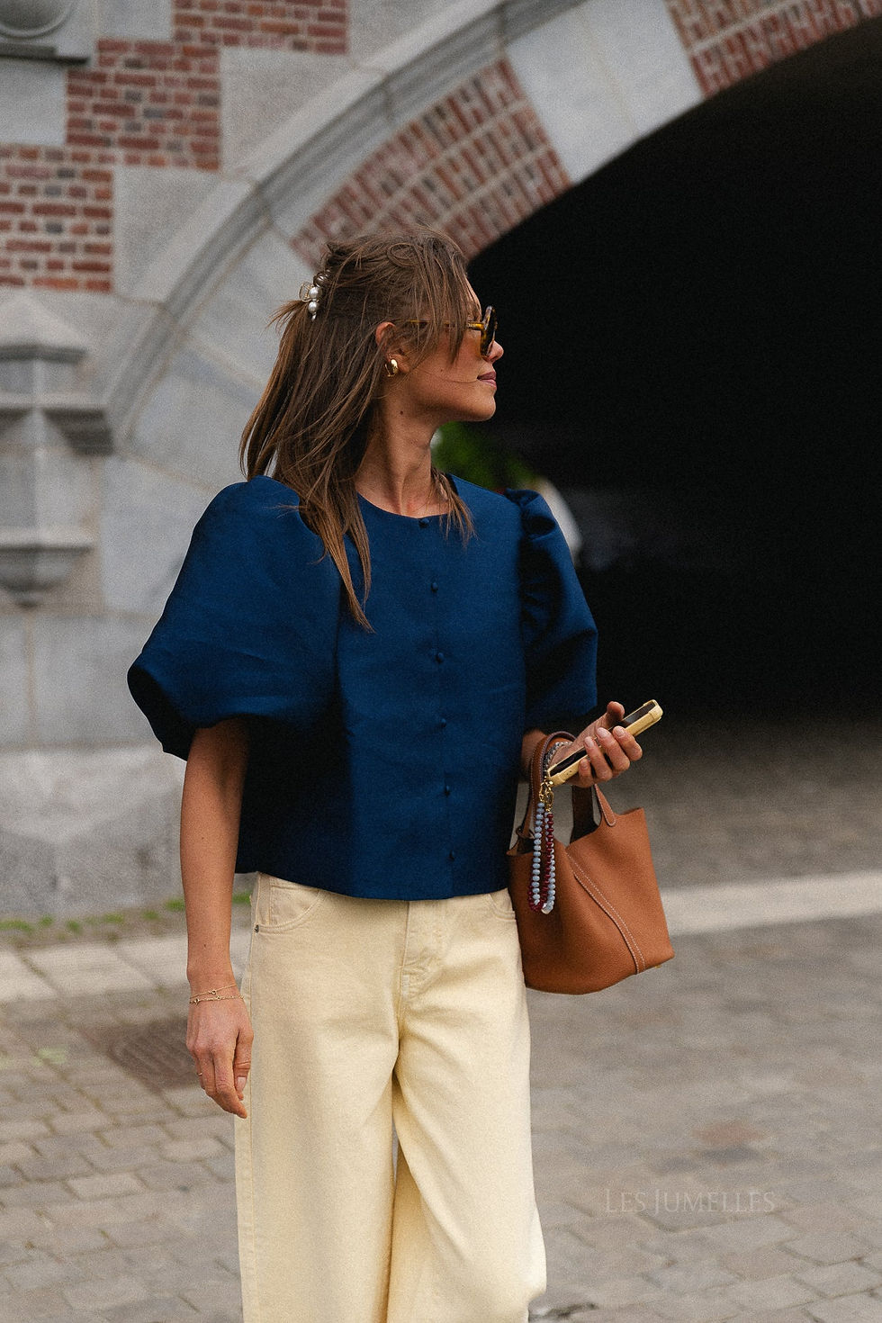 Thumbnail: Charlotte blouse navy
