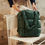 Thumbnail: Tinne+Mia Clode puffy shoulder bag | jungle green