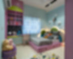 colorful kids bed