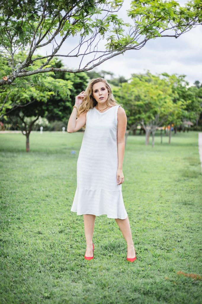 Miniatura: Vestido Midi Trança na Alça