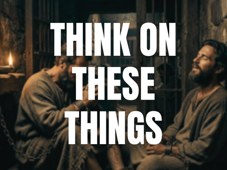 Paul and Silas and Phil 4:8