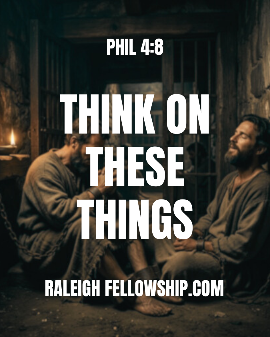 Think on these things.