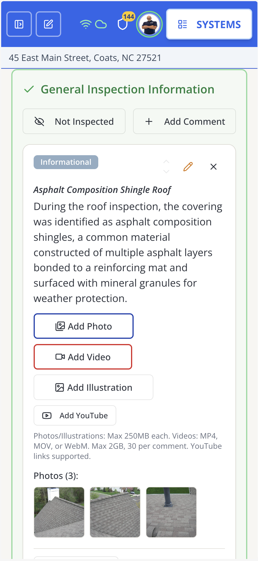 report builder in the software