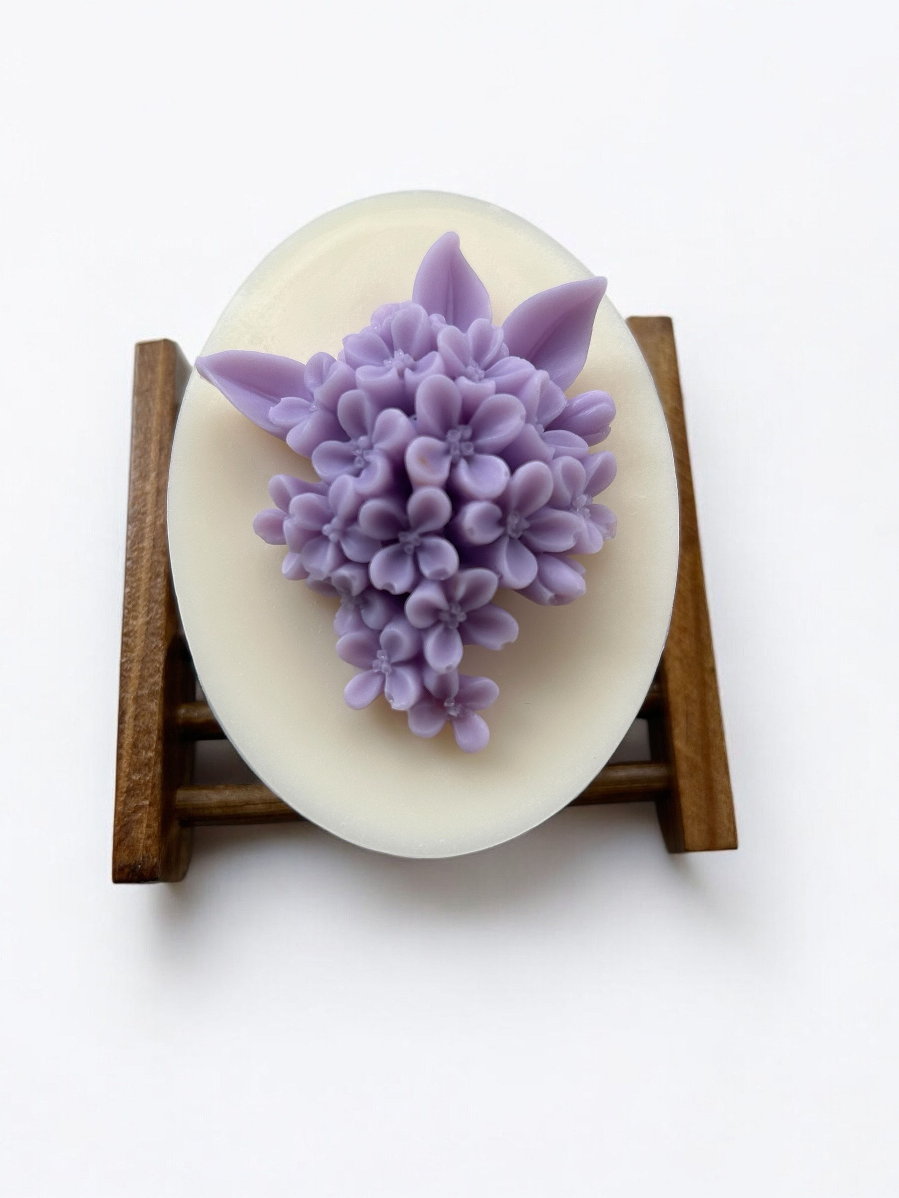 Bouquet soap with tray