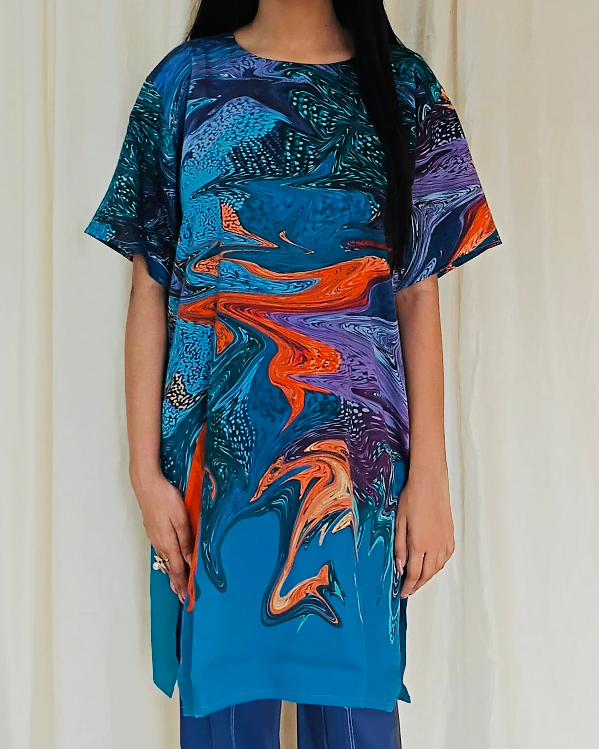 UltraViolet Bloom Kurta