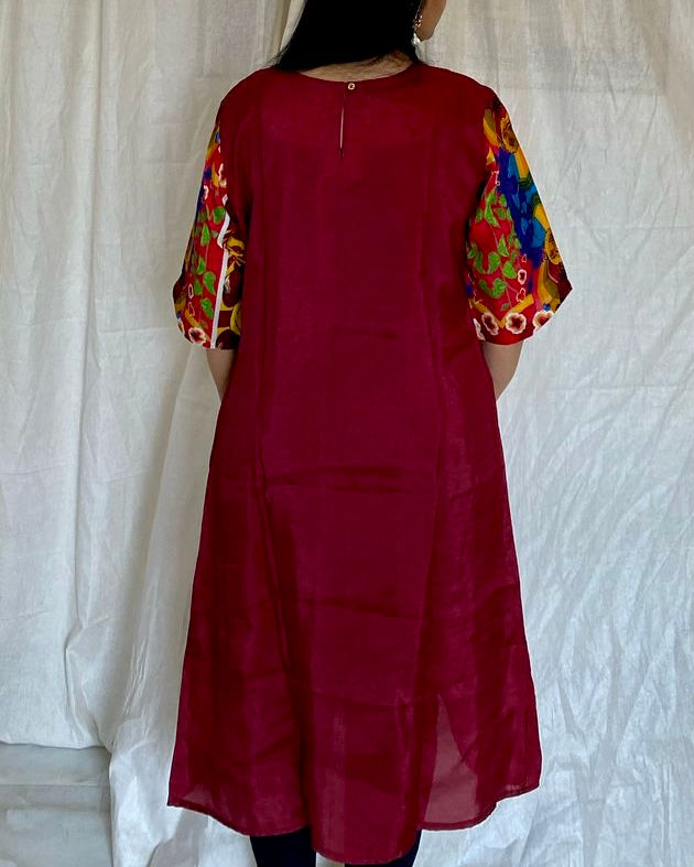 Thumbnail: Electric Expression Sleeves Kurta