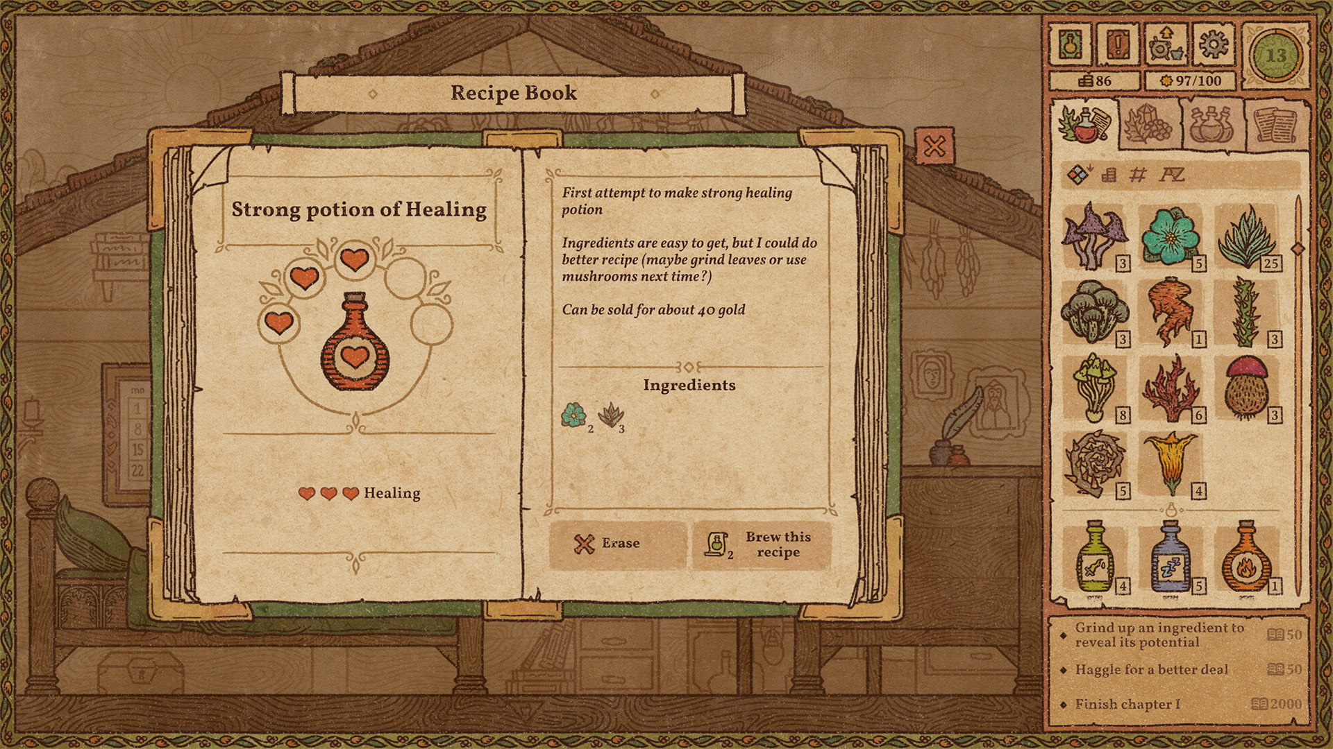 potion maker recipe potion maker recipe