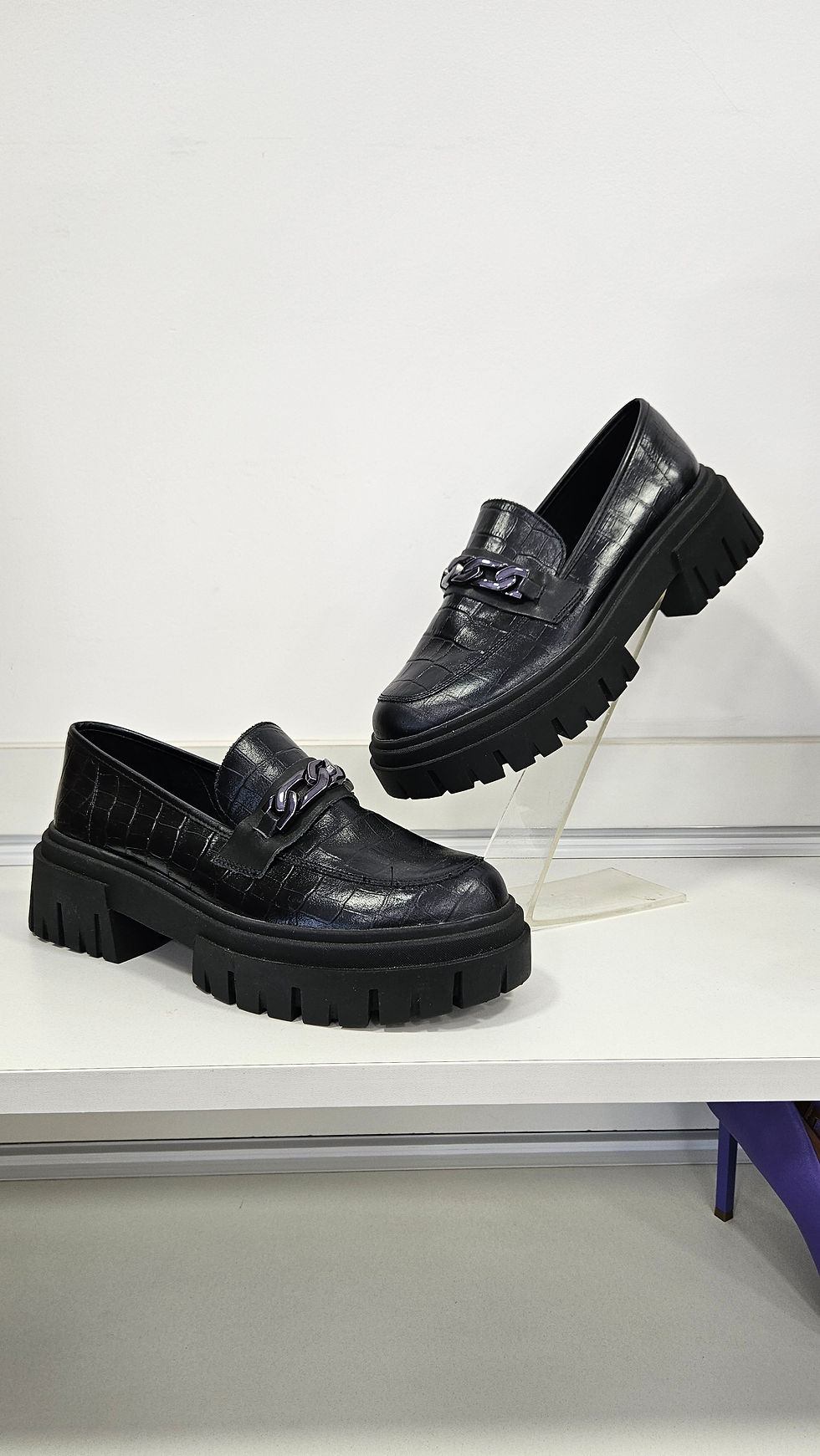 Mocassim Giulia Domna Croco