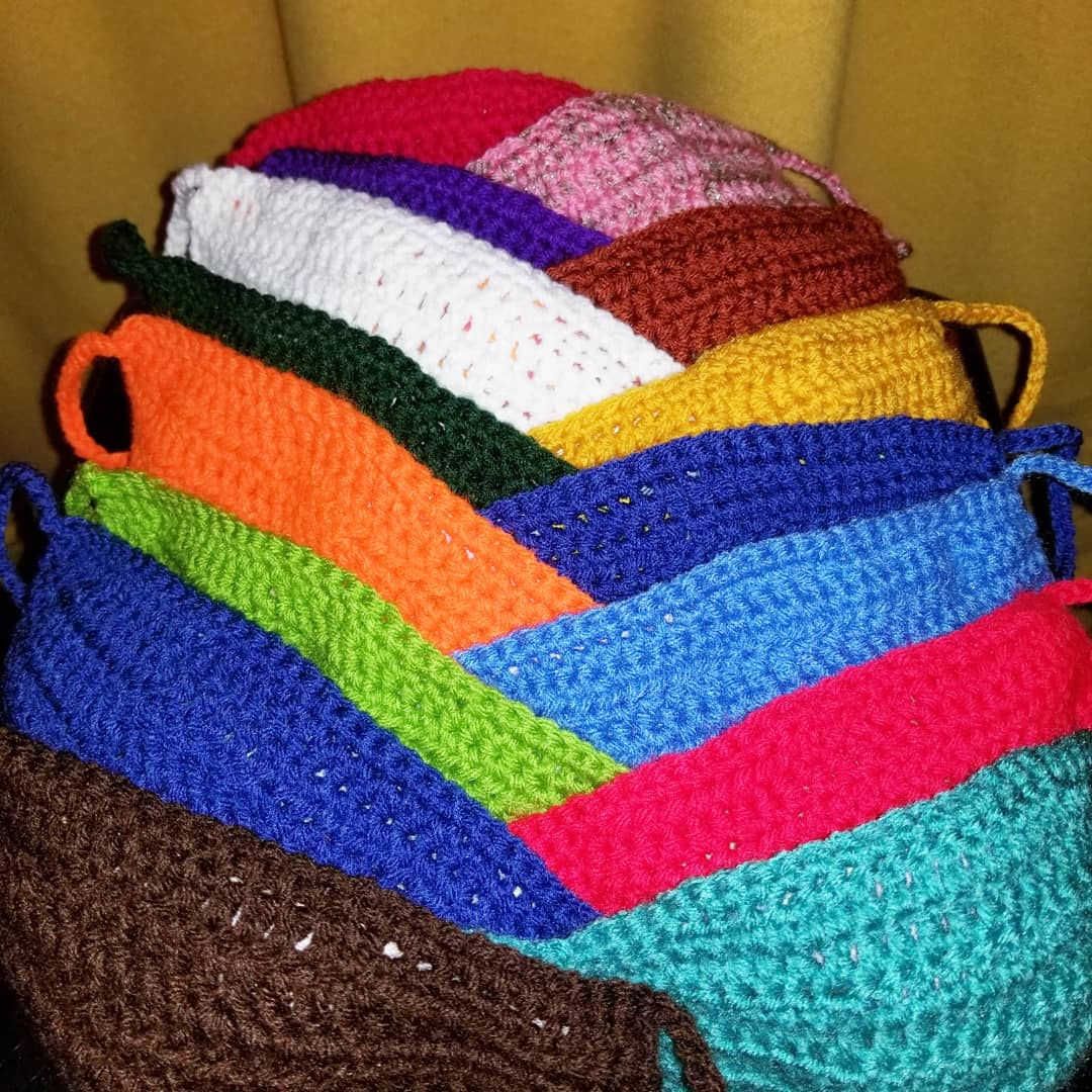 Assorted Colored Masks