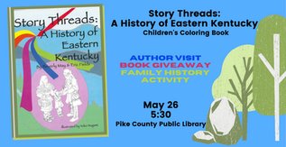 "Story Threads: A History of Eastern Kentucky" Author Visit and Book Giveaway