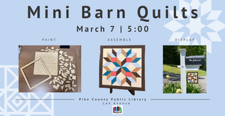 Mini Barn Quilts